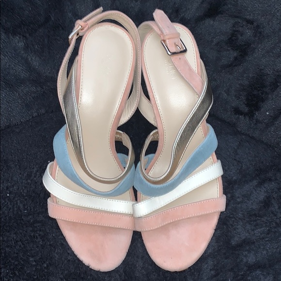 Botkier New York size 7M multi strap block heels - Picture 1 of 6